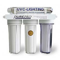 Purificateur 3 blocs avec lampe ultra violette (UV401)