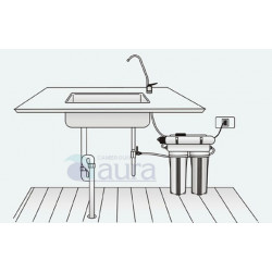 Purificateur 2 blocs avec lampe ultraviolette (UV301)