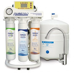 Osmose Inverse RS103TDS mineralisante Haut débit & Contrôle de qualité avec Lampe UV